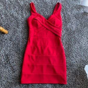 Sexy Fitting Red Dress
